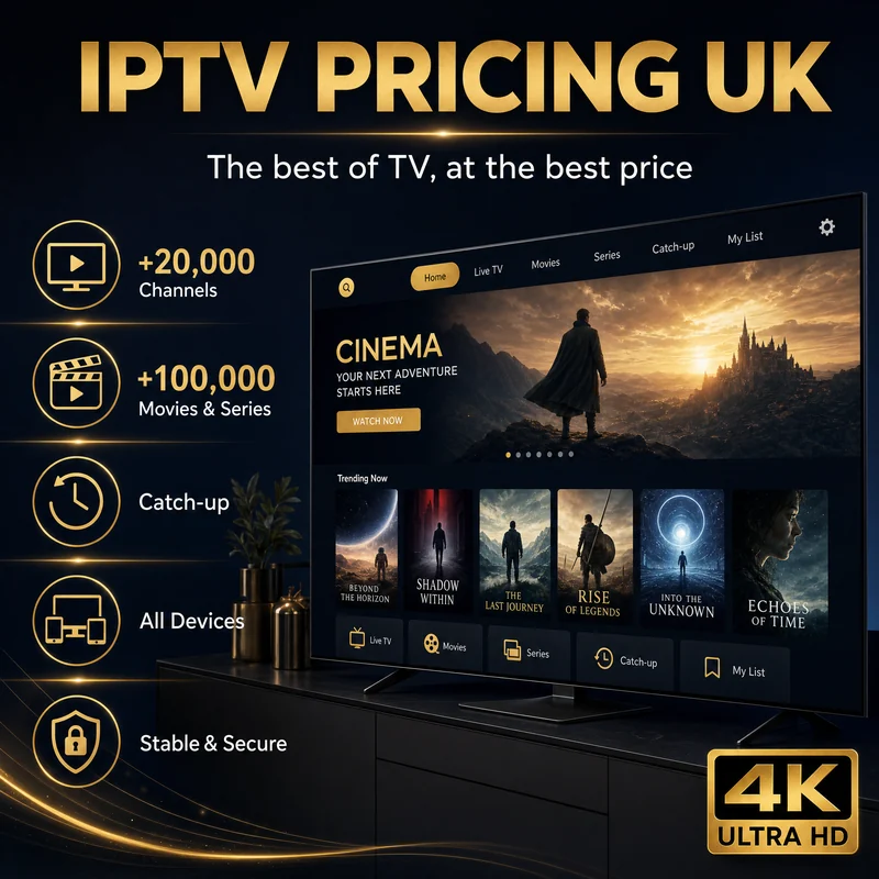 Prix IPTV France avec abonnement Strong 4K sur Smart TV